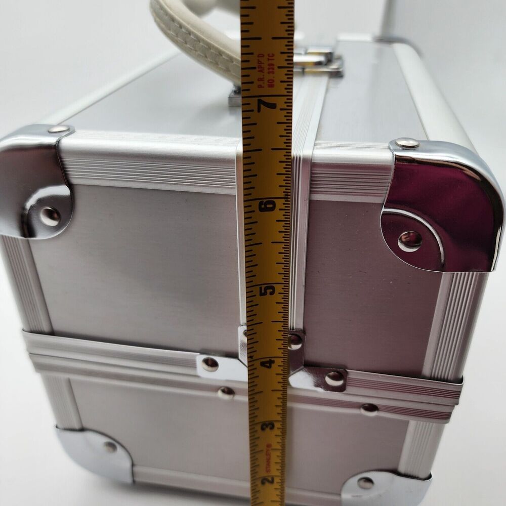 Professional Small Makeup Train Case Jewelry Box … - image 7